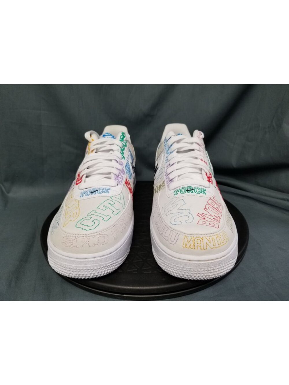 Nike Air Force 1 Low World Tour White Men's Size 9.5 NEW NO BOX! - Picture 3 of 11